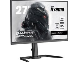 iiyama G-Master GB2745QSU-B2 Black Hawk - 27 inch - QHD - IPS - 100 Hz - Verstelbaar