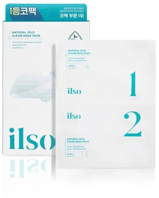 ilso - Natural Mild Clear Nose Pack - Patchs anti points noirs
