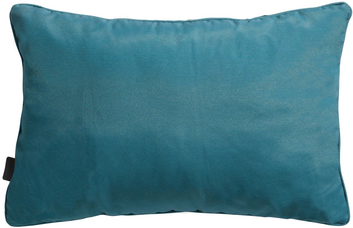 Madison Sierkussen paspel ca.40x60cm Panama sea blue Petrol Blauw