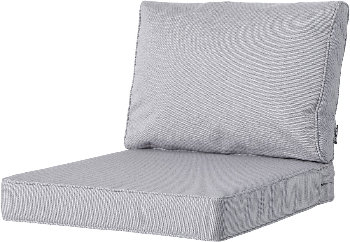 Madison Lounge profi-line soft outdoor - Manchester light grey - 73x43 - Grijs
