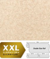 Structuur behang EDEM 9086-22 vliesbehang hardvinyl warmdruk in reliëf gestempeld in used-look glanzend crème 10,65 m2