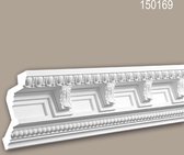 Kroonlijst 150169 Profhome Sierlijst Lijstwerk tijdeloos klassieke stijl wit 2 m