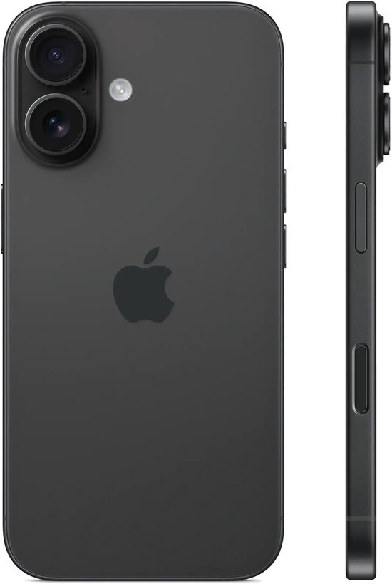 Apple iPhone 16 - 128GB - Zwart
