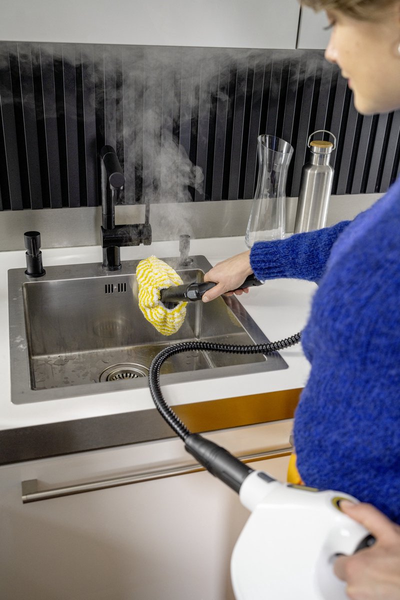 Kärcher SC 1 Multi Comfort Stoomreiniger - Incl. verlengslang - Opwarmtijd 30 sec. - 1300 W - Oppervlakteprestatie 30 m² - Reservoir 200 ml – foto 7