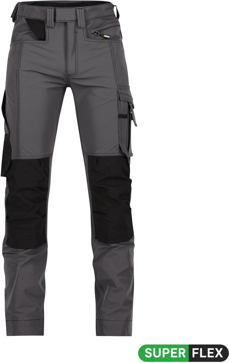 Stretch werkbroek met kniezakken