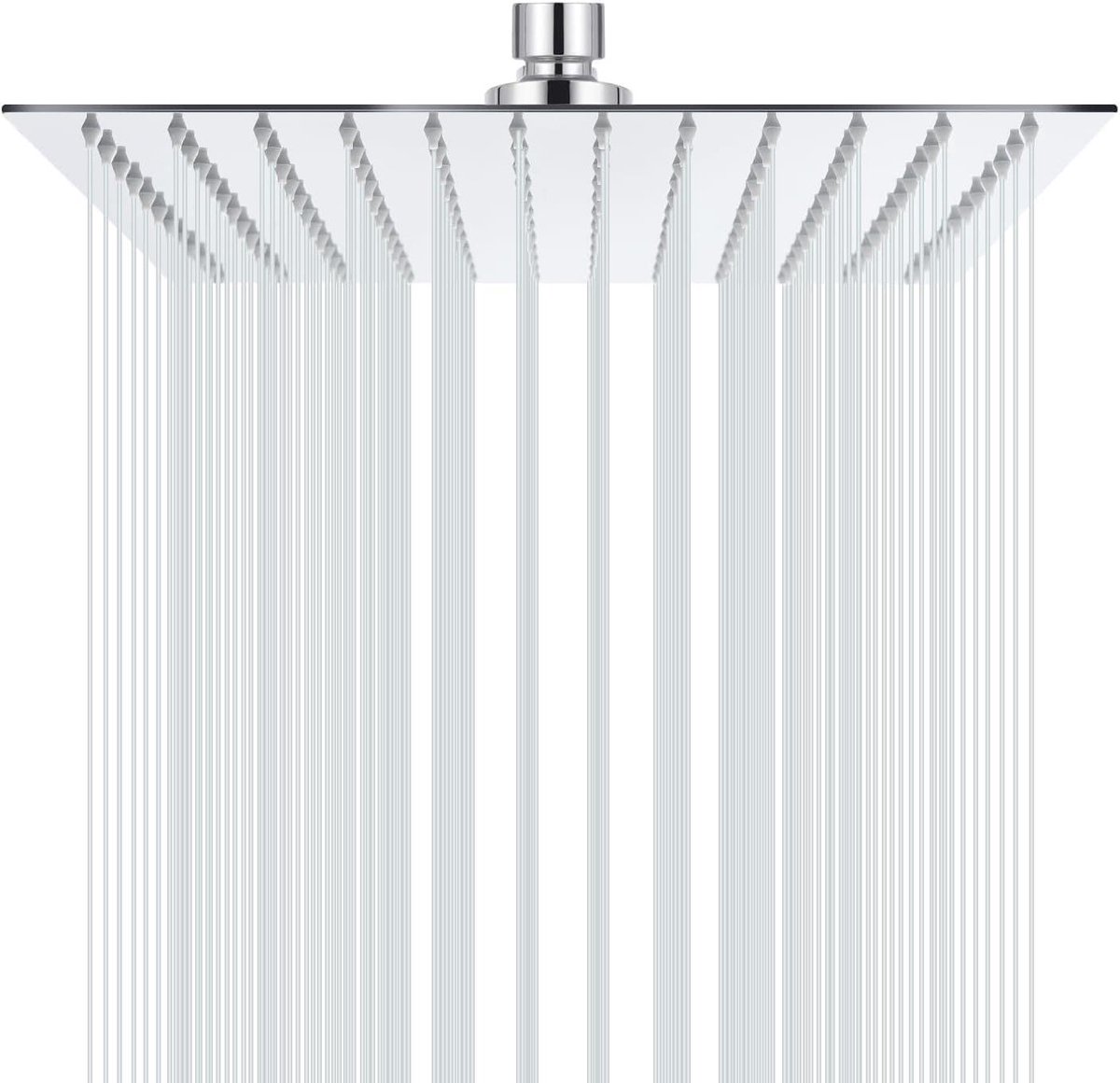 Douchekop Regendouche 12 inch - Roestvrij Staal - 30 x 30 cm - Chroom
