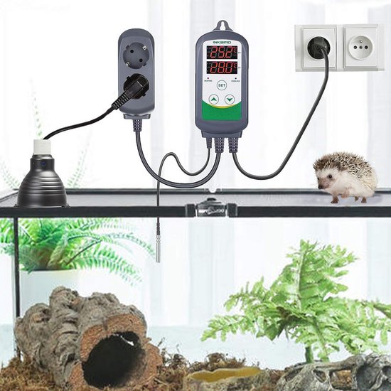 Tubiaz 90 W elektrische verwarming voor kassen met ingebouwd, ideaal voor kasten en kassen