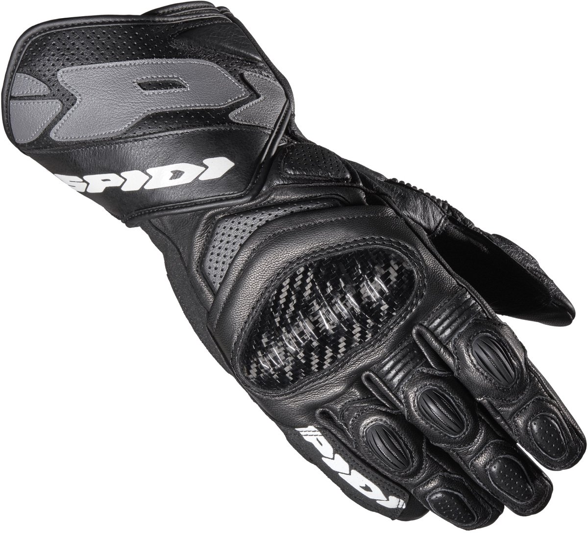 Spidi Carbo 7 Zwart - Handschoen