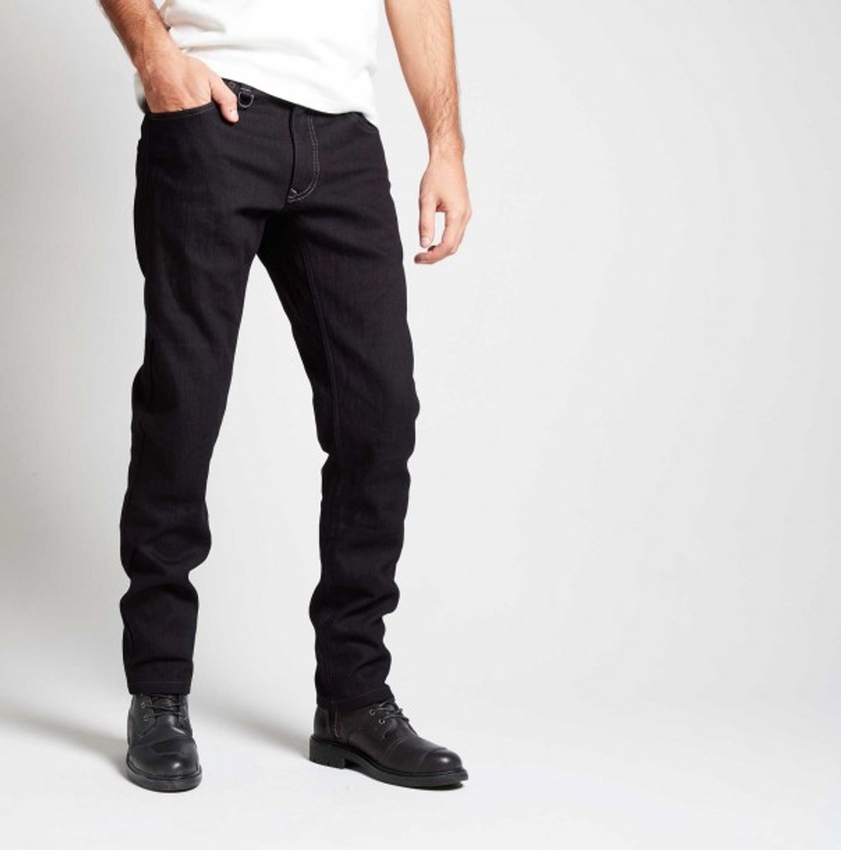 Spidi J&Dyneema Evo Zwart Motorjeans - Broek