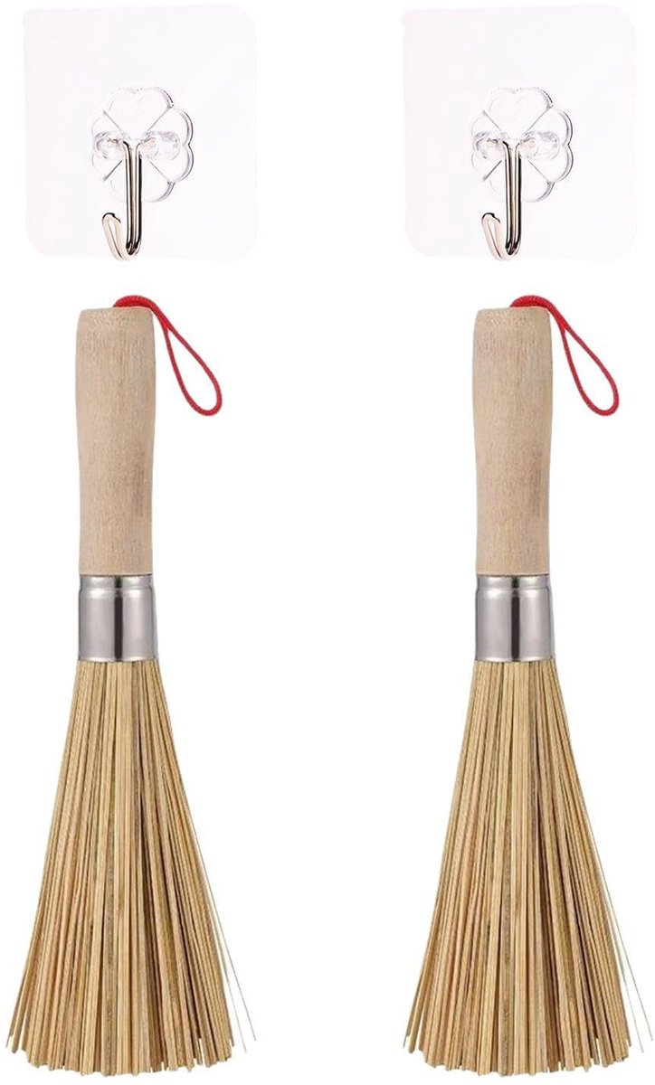 My Ninki ® Praktische Keuken- en Huishoudreinigingsset met Borstels en Haken voor Efficiënte Schoonmaak