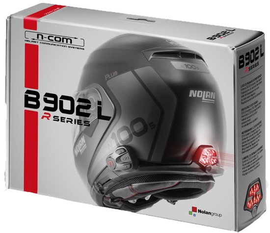 Nolan N-Com B902L R Bluetooth Communicatiesysteem - Maat - Bluetooth Intercom