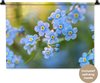 Fleurs, Bleu