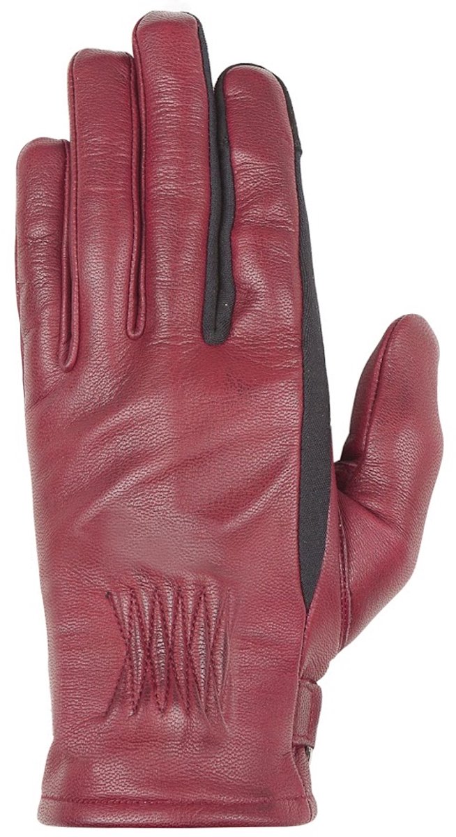 Helstons Candy Summer Leren Bourgondisch Grijs Handschoenen -