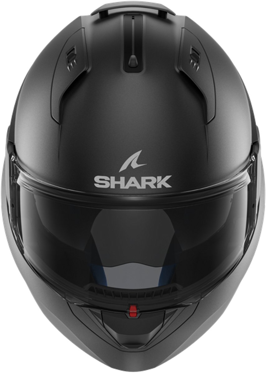 Shark Evo ES Blank Mat Gun Metal Mat A06 Systeemhelm - Maat XS - Helm – foto 8
