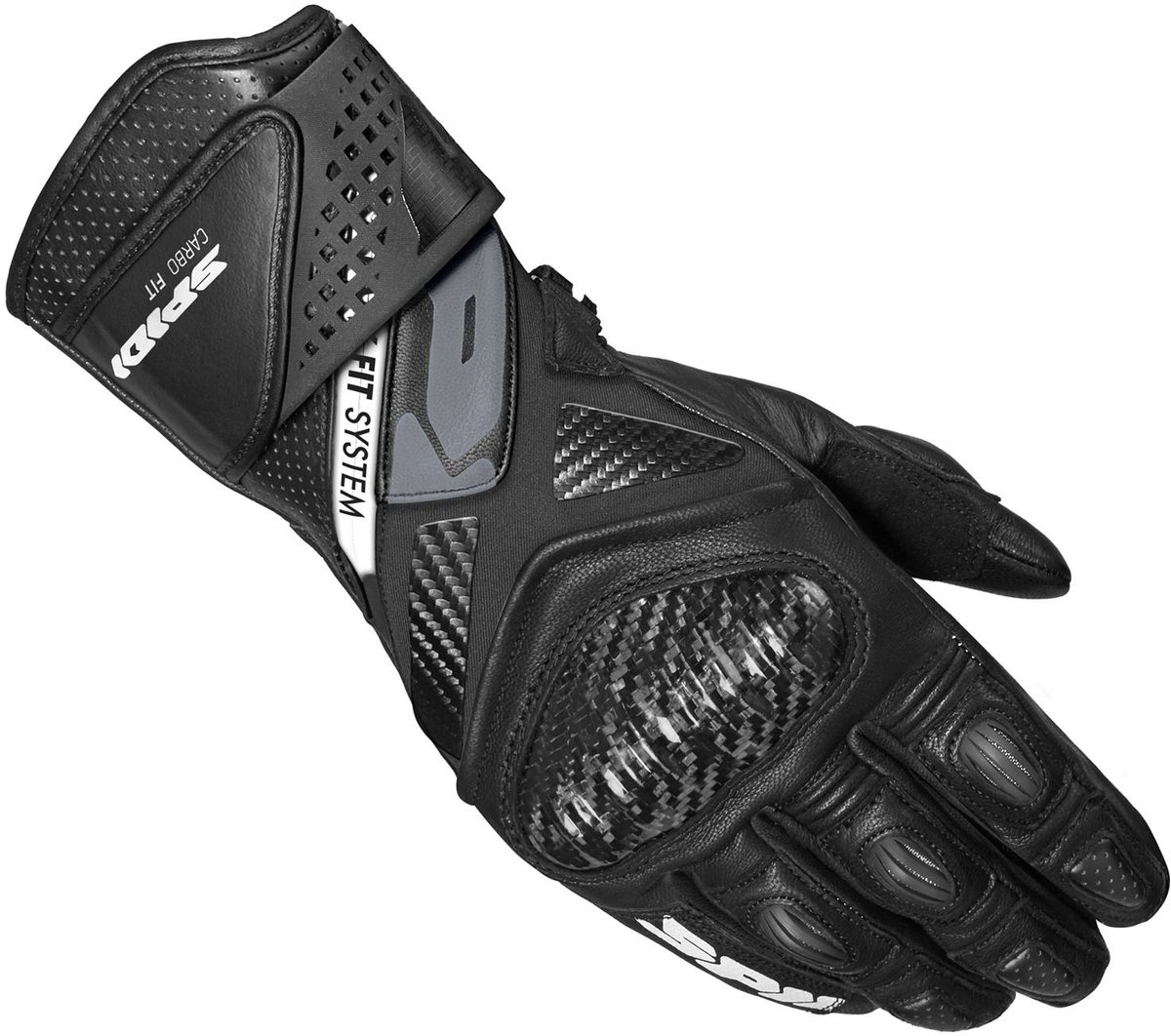 Spidi Carbo Fit Handschoenen Zwart - Handschoen