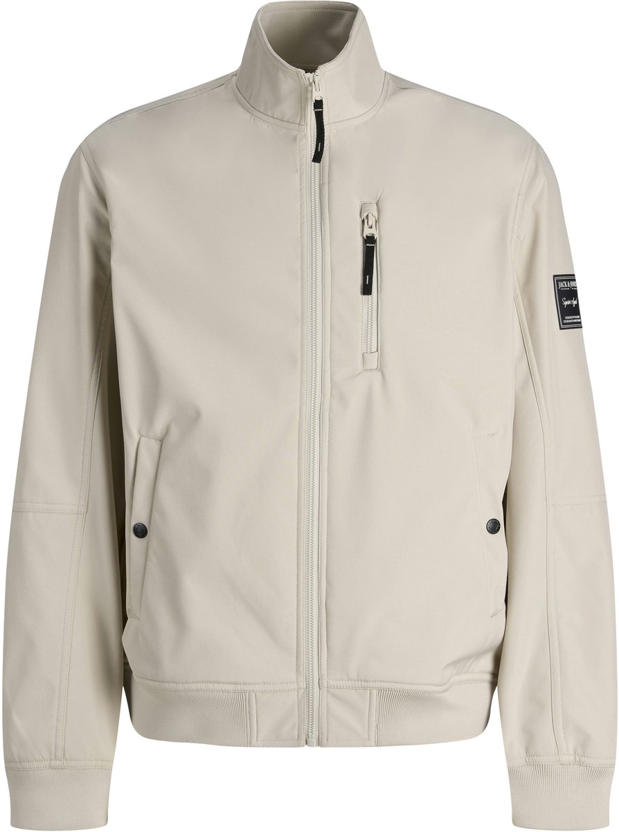 Jack & Jones Parker Collar Bomber Softshell Jas Heren (plussize) - Maat 5XL