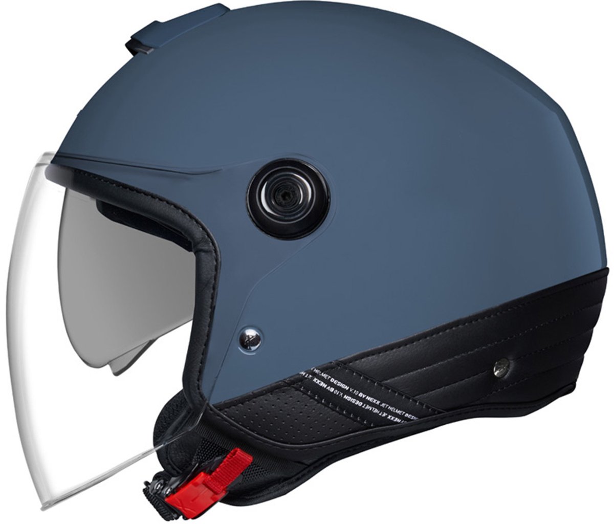 Nexx Y.10 Cali Denim Blauw Jet Helm - Helm