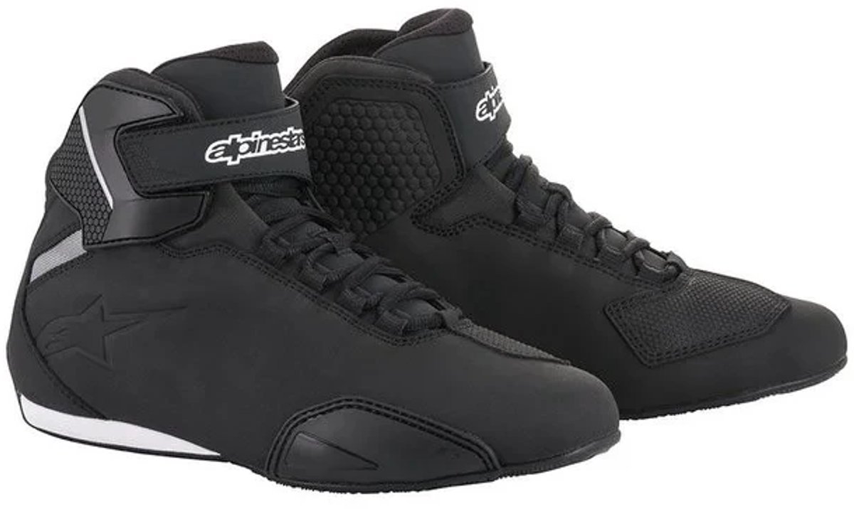 Alpinestars Sektor Schoenen Zwart Wit - Laars