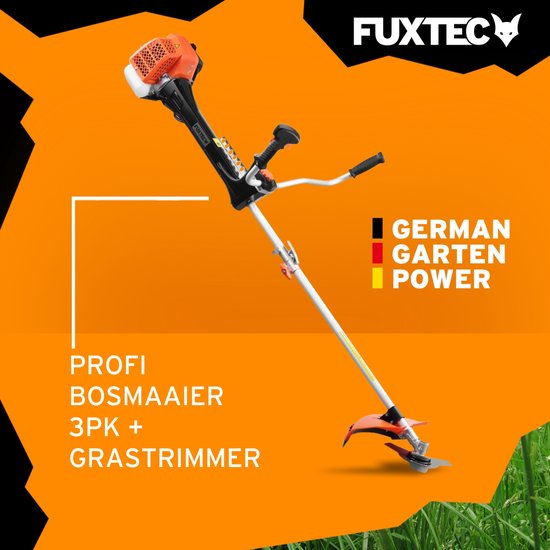 FUXTEC Bosmaaier Benzine - Professionele Grastrimmer - 62cc - 2-takt - 2in1 - FX-PS162 van FUXTEC — afbeelding 5