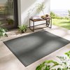 Tapis d'extérieur - Elara anthracite 80x150 cm