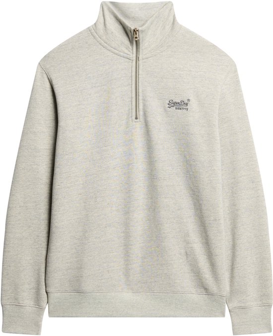 Superdry - Sweat-shirt demi-zippé Essential Logo - Homme - Chandails
