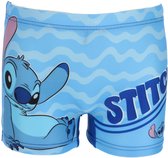 Lilo & Stitch Zwembroek - Maat 98/104 - Polyester - Blauw - Zwemboxer