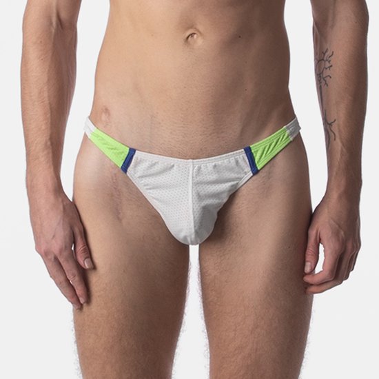 String Body Art Noir Satiné - Homme, Taille S, Sous-vêtement Neuf