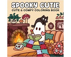 foto van Spooky Cutie - Cute & Comfy Adult and Teens Coloring Book - Coco Wyo - Kleurboek voor volwassenen en kinderen
