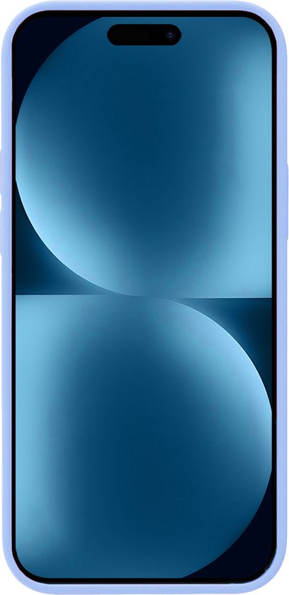 Coque pour iPhone 15 Plus Coque Siliconen Case Cover - iPhone 15 Plus Case Cover Case Siliconen - Blauw