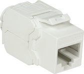 CAT6a UTP Keystone Connector - Toolless - Wit (DS-KC-UTP6A-TL-W)