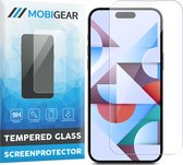 Mobigear Screenprotector geschikt voor Apple iPhone 15 Pro Max Glazen | Mobigear Screenprotector - Case Friendly