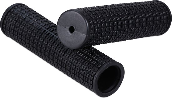 Poignées Guidon Vélo Ergonomiques Caoutchouc 22mm - Antidérapantes Avec Anneau Verrouillage