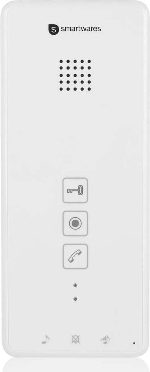 Smartwares DIC-21112 Interphone audio pour 1 appartement