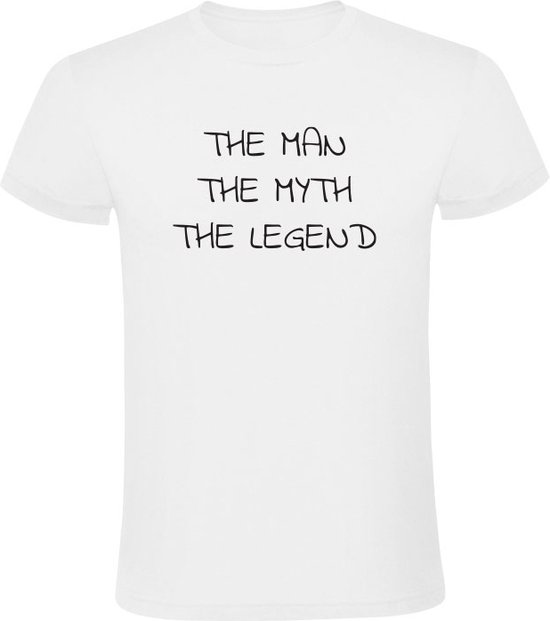 The man the myth the legend Heren T-shirt - nederland - dutch - stad - taal