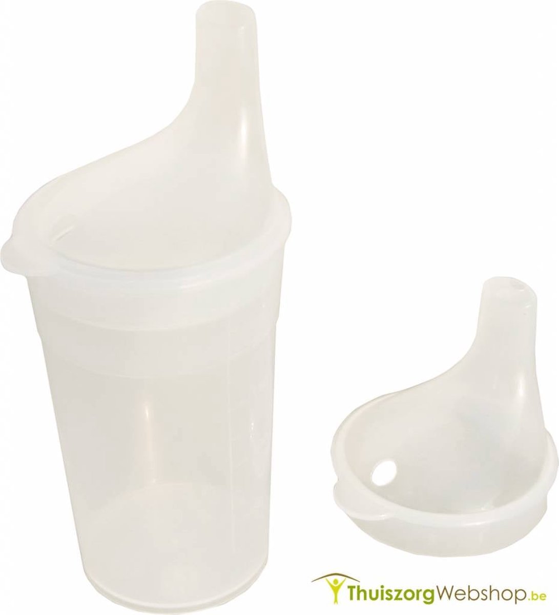 Beker Adhome set : blauwe -transparante set