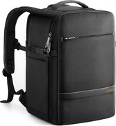 20L Ryanair handbagage 40x20x25 reisrugzak vliegtuiglaptoprugzak compatibel met 14 inch MacBook Pro, spatwaterdichte rugzak voor dames en heren met trolleyband en 2 handvatten