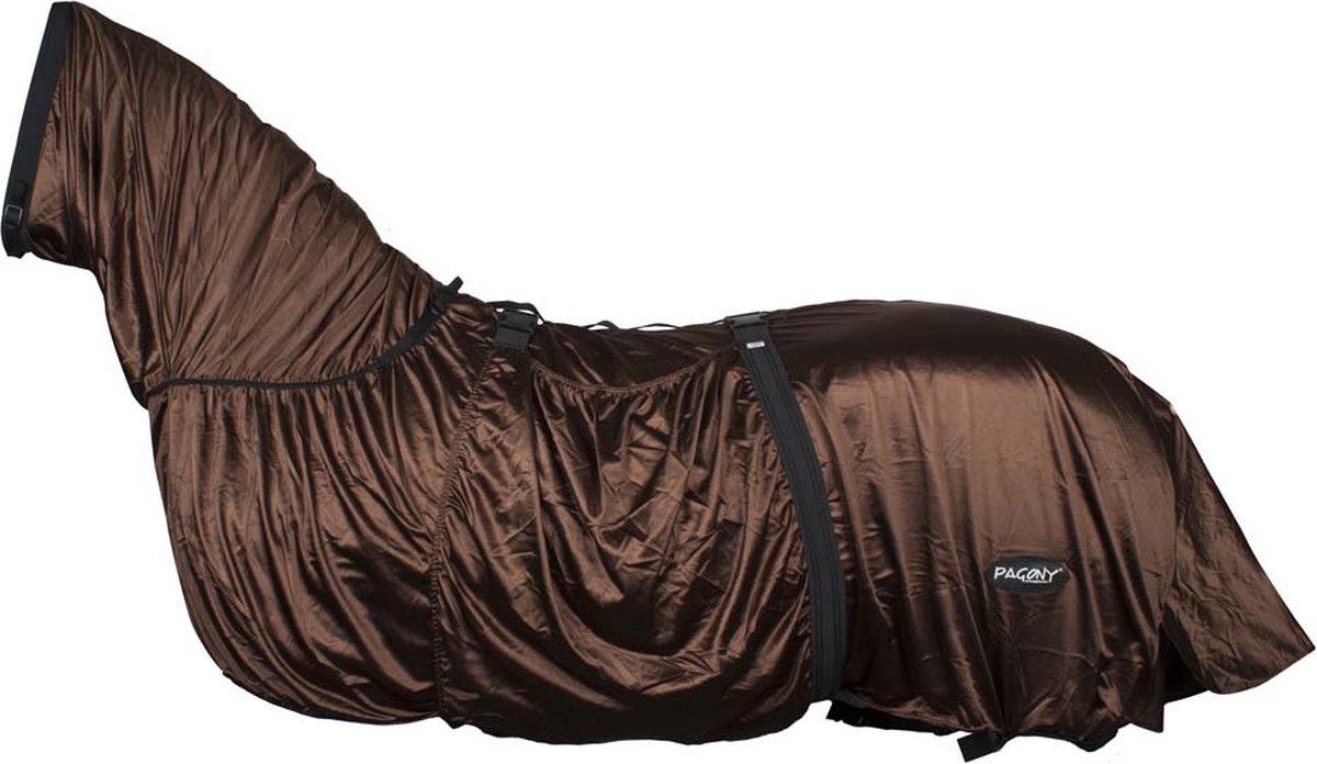 Pagony Eczeemdeken - Paardendeken - Maat: 175 - Bruin - Nylon