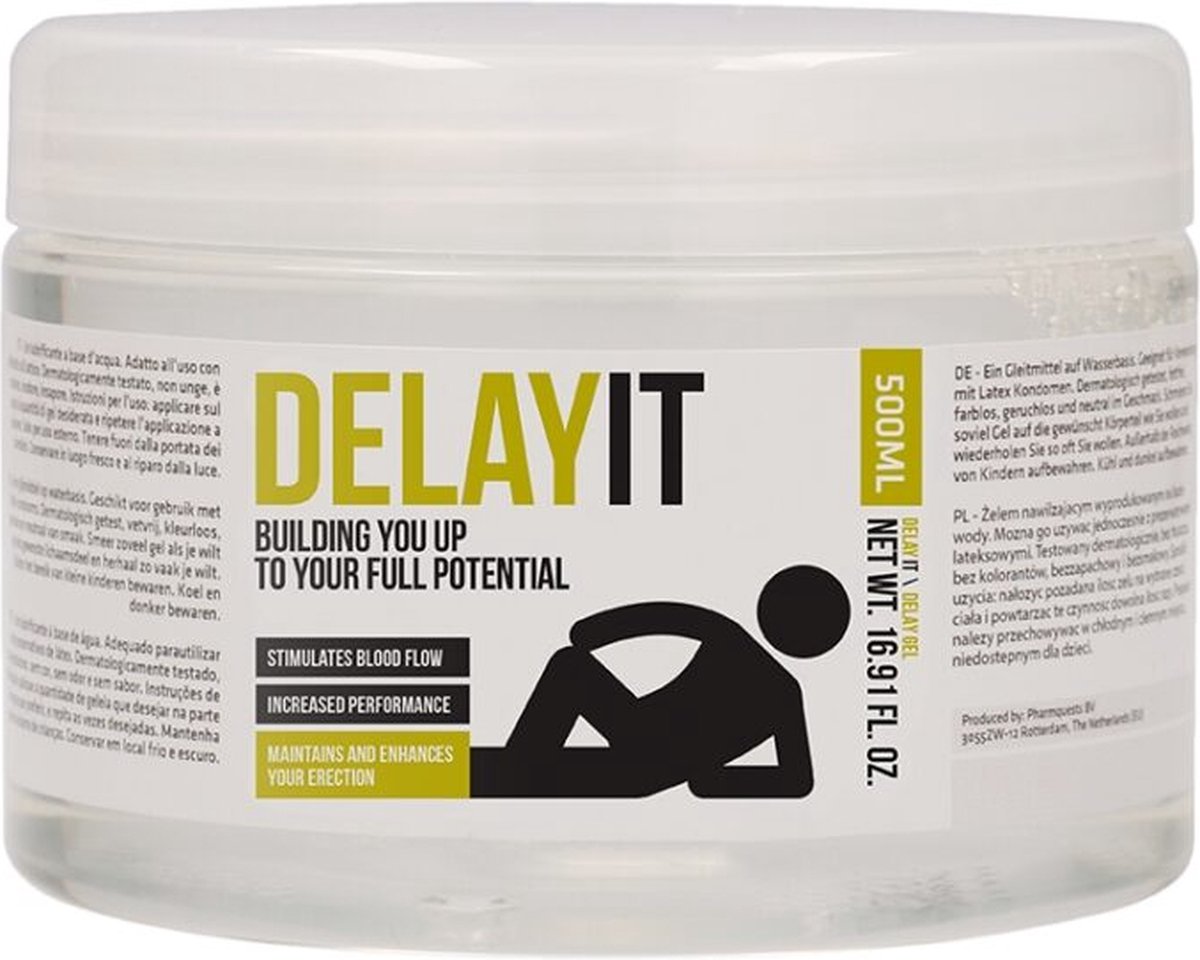 Goedkoopste Delay It - Building You Up To Your Full Potential - 500 ml