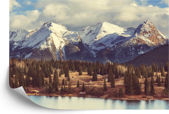 Papier peint photo Mountaintops - Papier peint non tissé - 520 x 318 cm