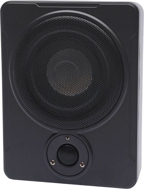 Thuys Subwoofer Auto Versterker Auto Subwoofer met Kabel Zwart