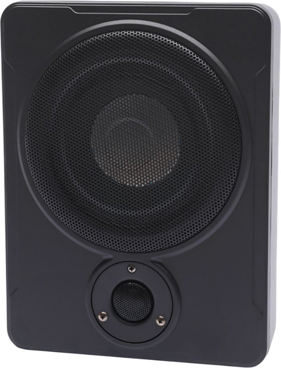 Thuys Subwoofer Auto Versterker Auto Subwoofer met Kabel Zwart