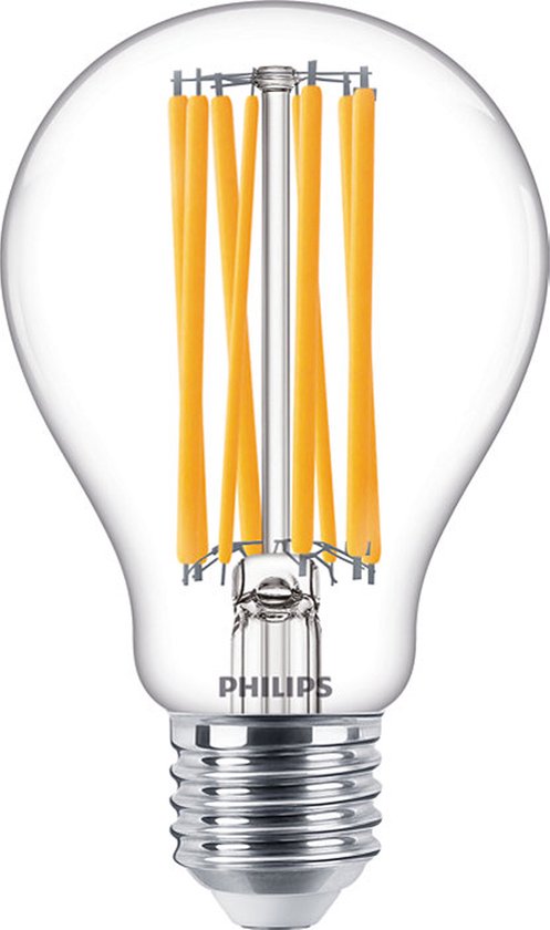 Philips Corepro LEDbulb E27 Poire Clair 17W 2452lm - 840 Wit | Remplace 150W