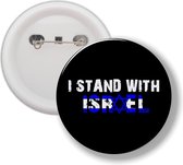 Button Met Speld - I Stay With Israel