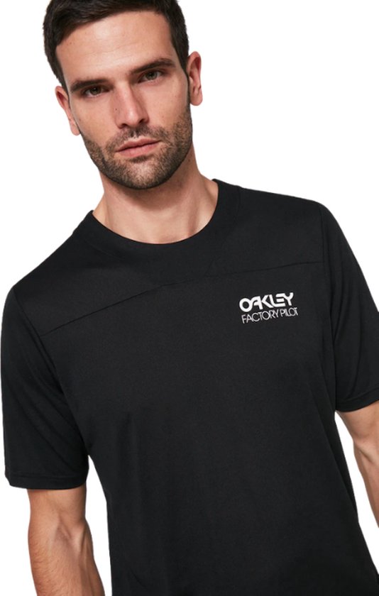 Oakley Cascade Trail Tee - Blackout Medium