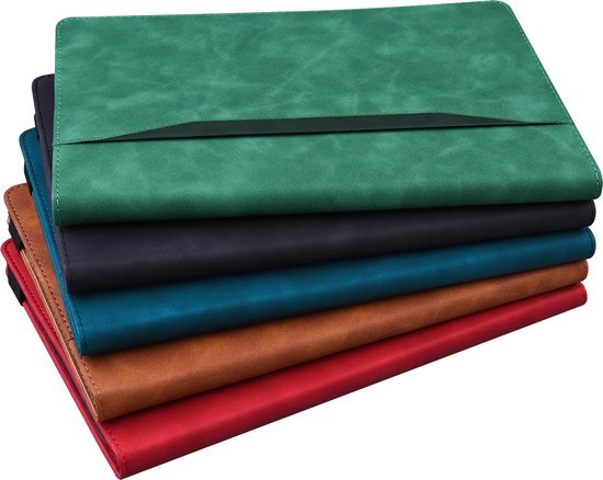 Case2go - Étui pour Kindle Paperwhite (2021) - Étui portefeuille Business - Avec porte-cartes - Vert