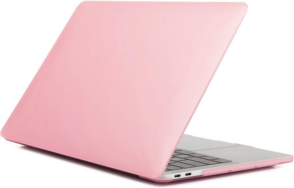 By Qubix MacBook Air 13,6 inch case - roze (2022) - MacBook Air (M2 Chip) - Cover geschikt voor Apple MacBook Air (A2681)