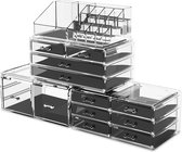 Make-up organizer voor dames - Beauty en makeup opbergvakken/opberglades - Transparant