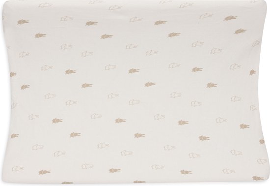Jollein - Aankleedkussenhoes Jersey 50x70cm - Zachte Hoes Baby Aankleedkussen - Happy Miffy - Nougat — afbeelding 2