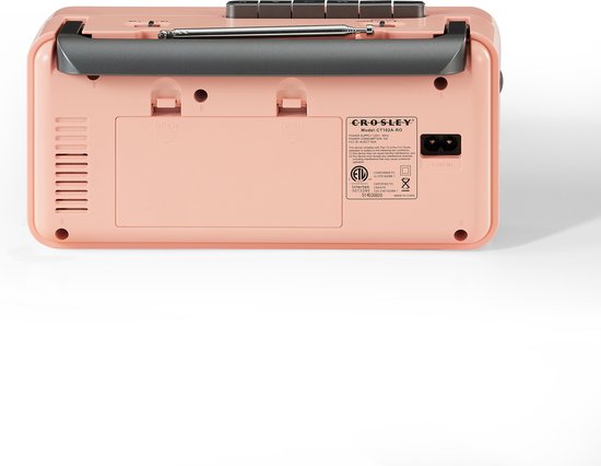 Crosley CT102A - Cassettespeler - Rosé goud & Grijs