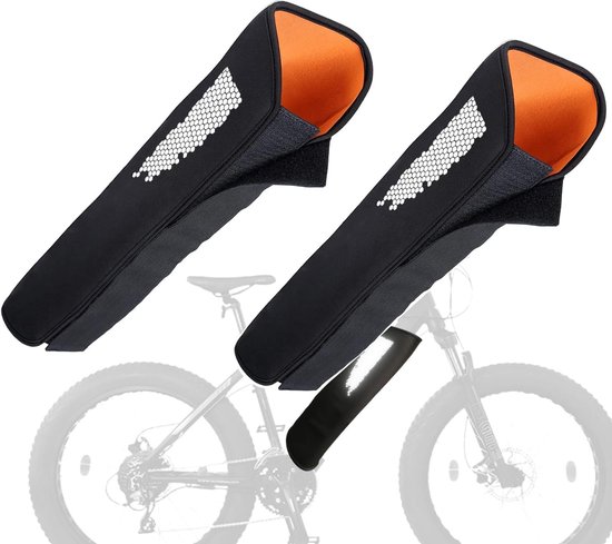 2 pièces couvercle de protection de batterie de vélo électrique